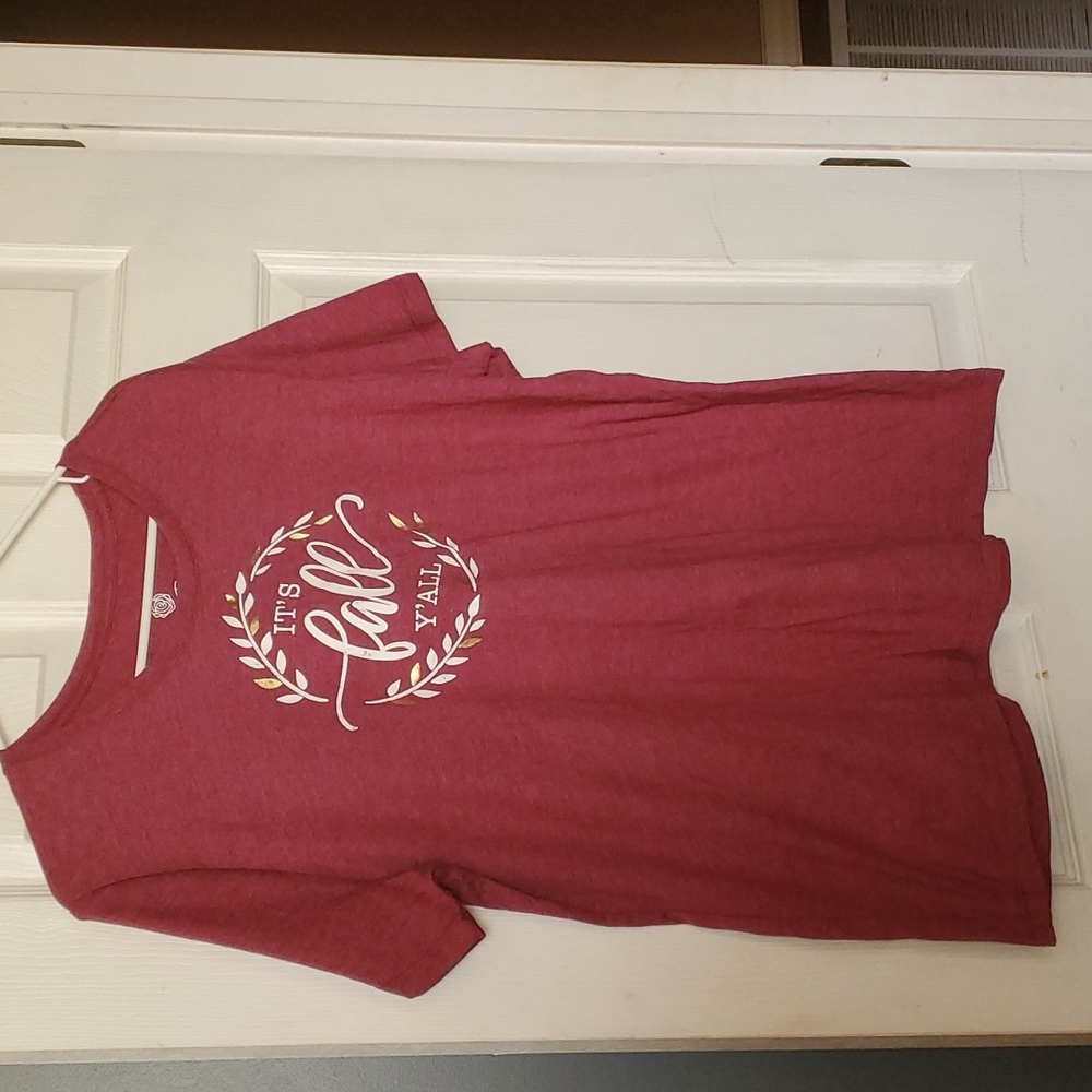 Fall T shirt size XL nwot